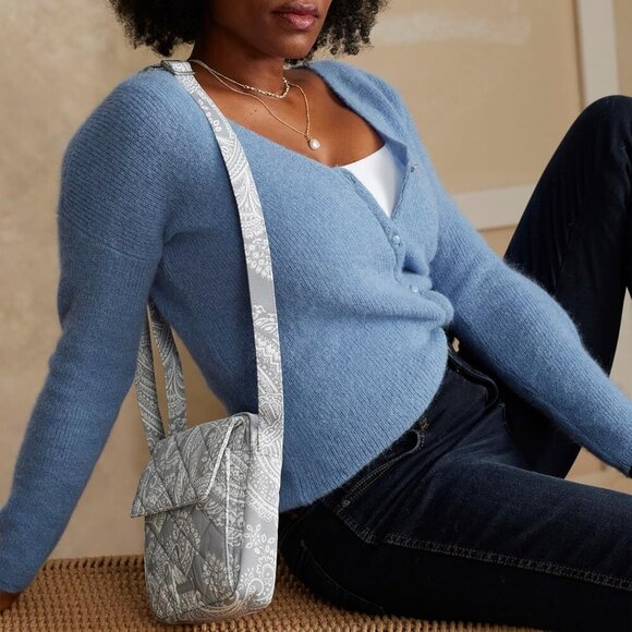 Women's Performance Twill Small Crossbody Purse - Picture 3 of 5